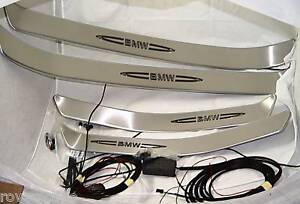 Bmw e60 illuminated door sills #5