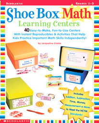 Shoe Box Math Learning Centers by Jacqueline Clarke (2002, Paperback)