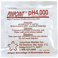 pH Meter Buffer Solution Pouches 4.00, 7.00 or 10.00pH