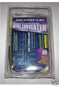 Image is loading SLC4-SCOSCHE-4-CHANNEL-ADJUSTABLE-LINE-OUTPUT-CONVERTER-