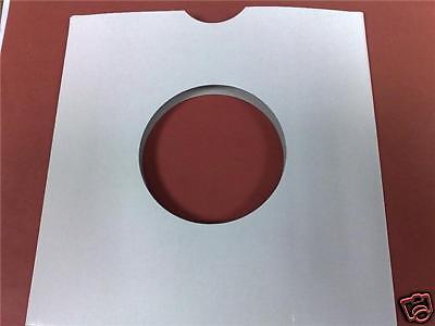 50 X 7" WHITE CARD RECORD MASTERBAGS SLEEVES / COVERS *NEW* FREE DELIVERY