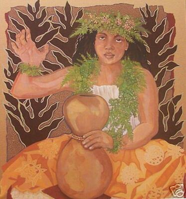 2007 Merrie Monarch Festival Poster Hilo Hawaii