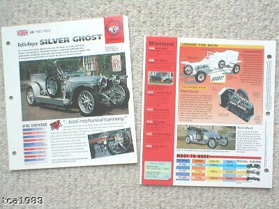 1911 / 1912 / 1913 / 1914 / 1915 ROLLS-ROYCE SILVER GHOST IMP Brochure / Flyer