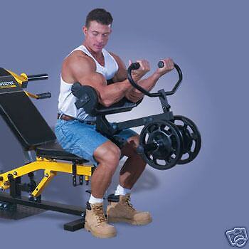 POWERTEC ARM PREACHER CURL LEVERAGE SYSTEM ATTACHMENT  