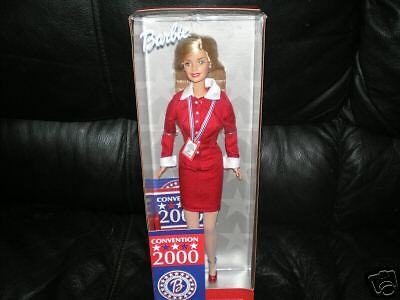 2000 Convention Republican Barbie Delegate RARE MIB  