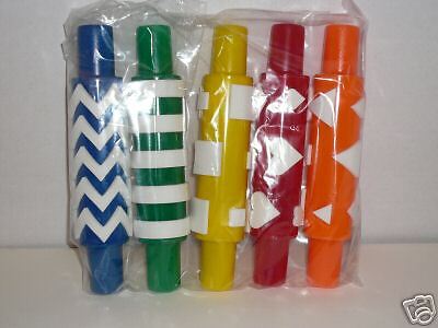 Set of 5 8 Foam paint rollers #98005 unique shapes  