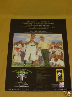 Roberto Clemente All Star Weekend Poster