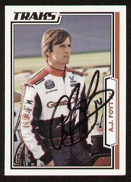 Foyt IV autograph signed 2006 TRAKS Trading Card  