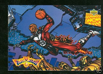 CHICAGO BULLS MICHAEL JORDAN COMIC AGENT 23 CARD  