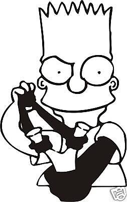 NEU*   SIMPSON   Aufkleber  Tuning  Comic  6567   20cm