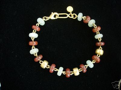 GALERIA CANO 24K GP Pre Columbian Bracelet COLOMBIA  