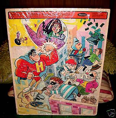 MIGHTY HEROES puzzle 1967 Ralph Bakshi Terrytoons  