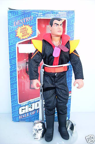 GI JOE HALL OF FAME DESTRO 12 ACTION FIGURE 038976068397  