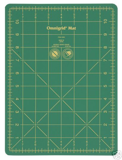 Omnigrid Rotary Mat (8¾In x 11¾In) w/Grid OG12WG  