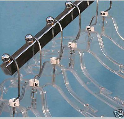 25 HANGER SIZERS HOW YOU WANT  Retail Store Supplies  