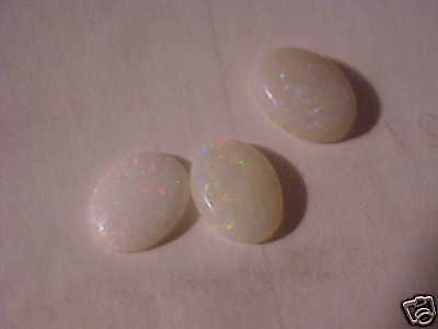 Lot of 24 Solid Opals 8x6 mm Natural Opal (103