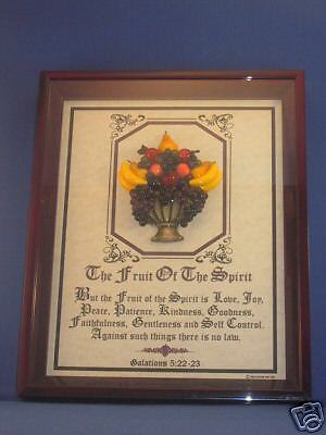 New Elegantly Hand Designed   Burgundy Acrylic Framed Bible Verse 