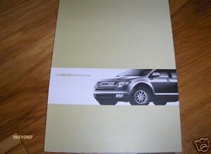 2007 Ford edge owners manual sale #5