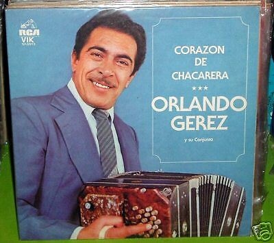 ORLANDO GEREZ Corazon chacarera BANDONEON FOLK NM PRO  