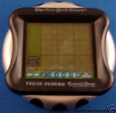 EXCALIBUR TOUCH SUDOKU ELECTRONIC HANDHELD TRAVEL GAME  