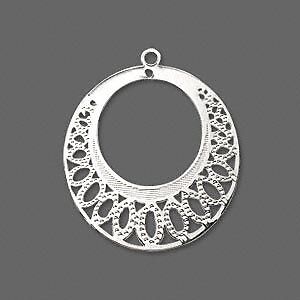 Wholesale Lot Silver Lazer Lace GoGo Pendants 2  