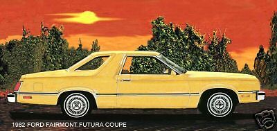 1982 Ford Fairmont Futura Coupe Yellow Magnet