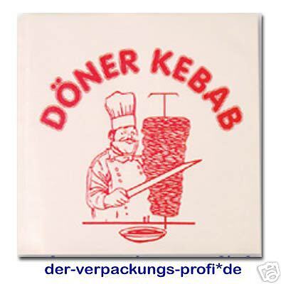 000 Döner   Beutel Tüte Dönertüte Dönerbeutel  