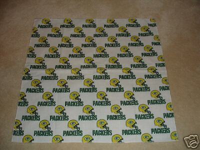 Green Bay Packers NFL Football Fabric Bandana Dog  