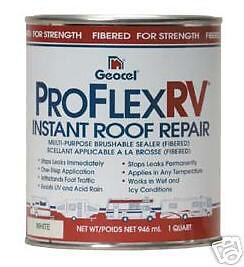 Proflex RV White Instant Roof Repair for RV Camper Motorhome Trailer 