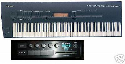 Alesis QuadraSynth + S4 Sound Library Manual & Editors  