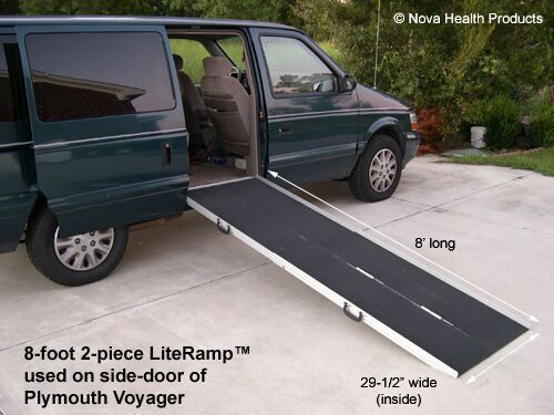 Wheelchair Ramps   LiteRamp™ Portable Scooter Ramp  