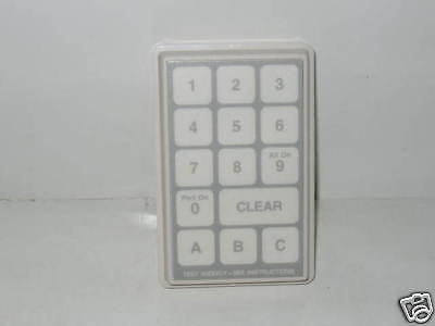 RADIONICS INOVONICS D204RF 60 348 95 RDX KEYPAD D2212  