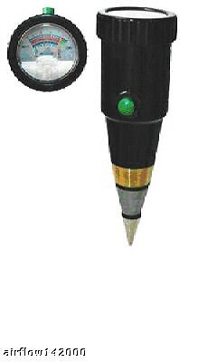 SOIL pH AND MOISTURE TESTER  