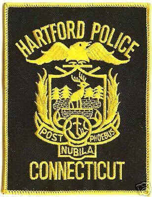 CT HARTFORD CONNECTICUT POLICE DEPT SHOULDER PATCH MINT  