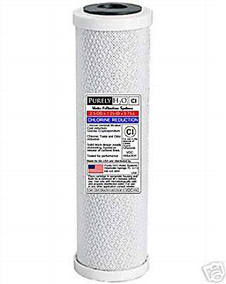 REVERSE OSMOSIS (2) 1 MICRON SOLID CARBON BLOCK FILTERS  