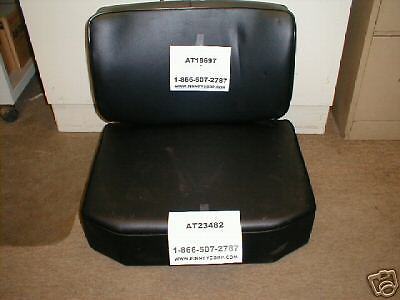 John Deere 350c 450c dozer Seat Cushion set Back rest  