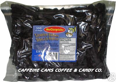 MCCORMICKS LICORICE BABIES 5 x 300ct BAGS  