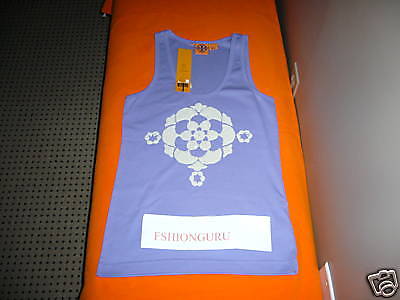 NWT $150 TORY BURCH LOGO SEQUIN TANK TOP SIZE M  