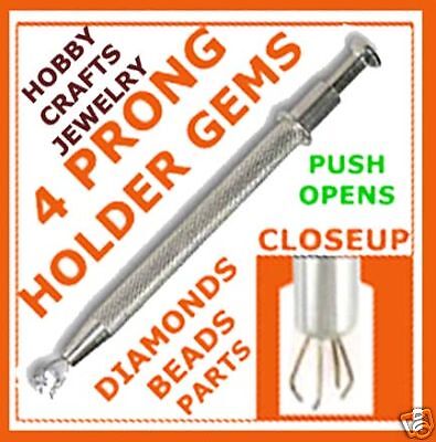 PRONG HOLDER TOOL SMALL PARTS EASY PICK UP Tweezers  