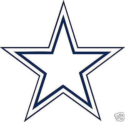 DALLAS COWBOYS Logo Window Wall STICKER Car DECAL  