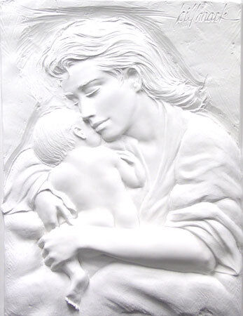 Bill Mack ~ Resin Sculpture ~ Caring  