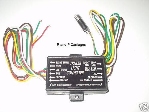  Converter 3 to 2 (5 to 4 ) wire w/ 5 amp built in Circuit Protect