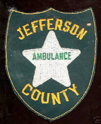 old Jefferson County Ambulance Patch  