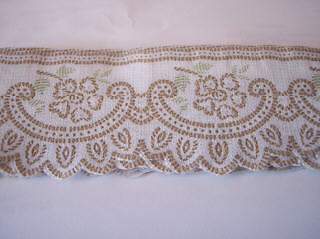 WHOLESALE LOT ~ 12 PACKS ~LACE SHELF EDGING  