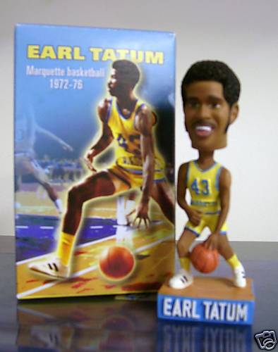 Earl Tatum 2004 LAKERS Marquette Bobble Bobblehead SGA  