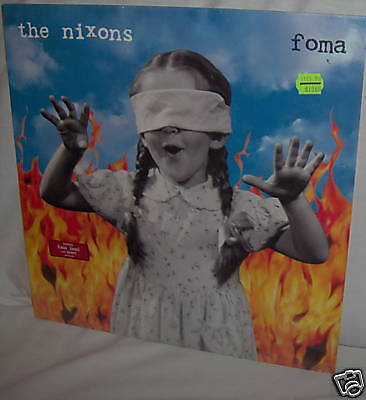 NIXONS-FOMA (HEAD SISTER ETC.) NEW SEALED CLEAR VINYL LP