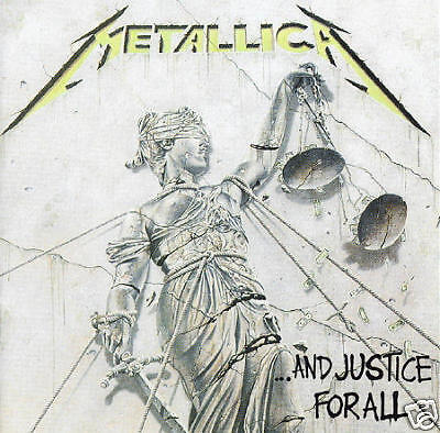  Metallica and Justice for All CD 1988 USA