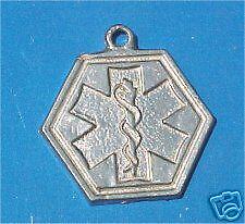 10 Medical Tag Medallion Pendants   Wholesale Lot NICE  