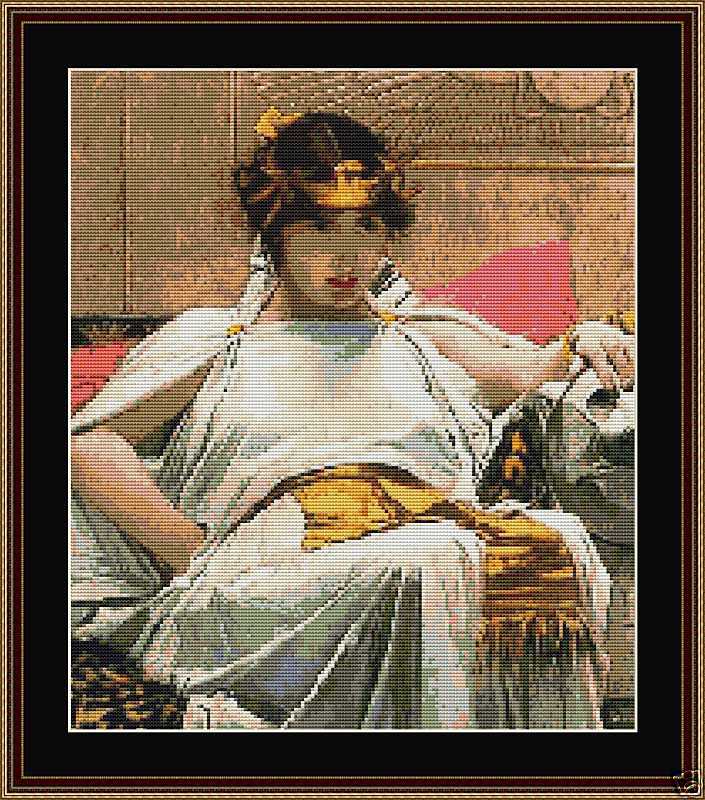   ~counted cross stitch pattern #827~FINE ART People Chart  