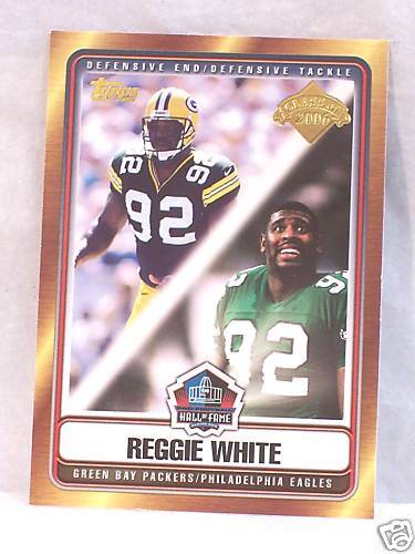 Reggie White, 2006 Topps Hall Of Fame Tribute, #HOFT RW  